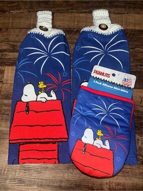 Peanuts Snoopy 4th of July Kitchen Set